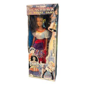 Vtg Hunchback Of Notre Dame Esmeralda Doll Toy Things 4760